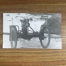 Used, FN Tricycle. Veteran Motorcycle. Vintage Old Motorcycling Photo for sale  Shipping to South Africa