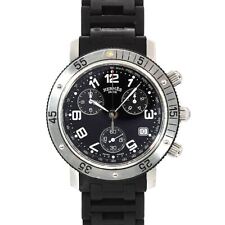 Reloj para hombre HERMES Clipper Divers cronógrafo CL2.915 esfera negra 90231564 segunda mano  Embacar hacia Argentina