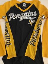 Usado, Camiseta deportiva para mujer de los Pittsburgh Penguins, talla mediana segunda mano  Embacar hacia Mexico