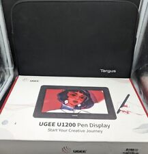 UGEE U1200 Drawing Tablet with Screen 11.9 inch Animation Art Tablets Incl Case., used for sale  Shipping to South Africa