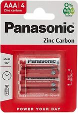 Usado, Baterías Panasonic AA y AAA batería de carbono zinc genuino 1,5 V R6 LR3 caducidad largo segunda mano  Embacar hacia Mexico