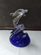 Figurine dauphin verre d'occasion  Nazelles-Négron
