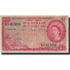 Używany, [#571507] Banknot, Brytyjskie Terytoria Karaibów, 1 Dollar, 1961, 1961-01-02, KM na sprzedaż  Wysyłka do Poland