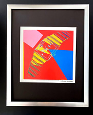 ANDY WARHOL + SIGNED 1980's  RADO WATCHES PRINT MOUNTED & FRAMED + BUY IT NOW! for sale  Shipping to South Africa