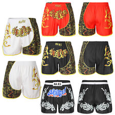 Shorts esportivos de muay thai shorts de kickboxing MMA baús de treinamento de boxe masculino feminino comprar usado  Enviando para Brazil