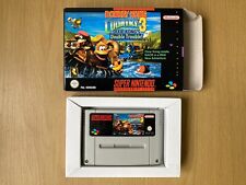 Videogame Donkey Kong Country 3 + Repro Box sistema Super Nintendo SNES PAL comprar usado  Enviando para Brazil