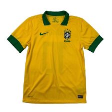 Nike Brazylia Jersey Męska M Medium 2013 2014 Domowa piłka nożna Brazylia Bartha 10 na sprzedaż  Wysyłka do Poland