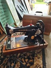 Máquina de coser Singer vintage con llave ¡en estado de funcionamiento! segunda mano  Embacar hacia Argentina