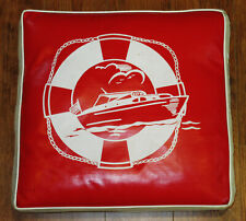 VINTAGE SWAN INDUSTRIES "CHRIS-CRAFT" 1950-60'S BOAT SEAT CUSHION-FLOTATION EUC for sale  Shipping to South Africa