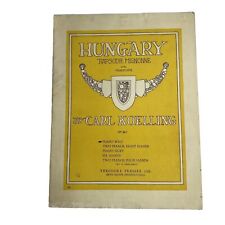 Rapsodia húngara Mignonne para piano - solo de piano de Carl Koelling 1907, usado segunda mano  Embacar hacia Argentina