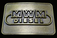 Fivela de cinto vintage para motores diesel MWM, usado comprar usado  Enviando para Brazil