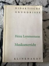 Musikunterricht lemmermann hei gebraucht kaufen  Bienenbüttel