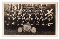 AZO 1924-1940s RPPC banda de concerto cidadão chifres pintados bateria águia Jerome, PA comprar usado  Enviando para Brazil