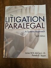 Litigation paralegal systems for sale  Cherryville