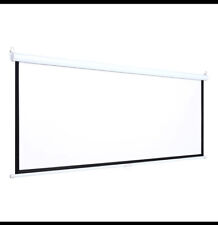 White projector screen for sale  LUTON
