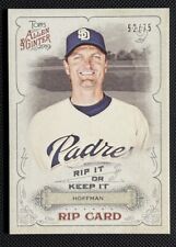 2019 Topps Allen & Ginter Trevor Hoffman UNRIPPED RIP Card #RIP-37! 52/75 Mint for sale  Shipping to South Africa