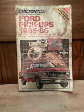 Camión camioneta Ford F-100 F-350 1965-1986 tienda de puesta a punto servicio reparación libro manual segunda mano  Embacar hacia Argentina