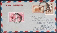Cubierta de correo aéreo MayfairStamps Argentina años 40 a Bristol Inglaterra aaj_56357 segunda mano  Embacar hacia Argentina