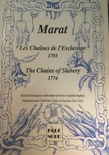Marat chaînes esclavage. d'occasion  Frontignan