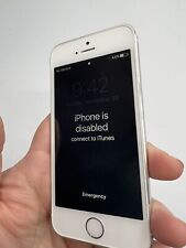 Usado, Apple iPhone 5s prata A1533 bloqueado comprar usado  Enviando para Brazil