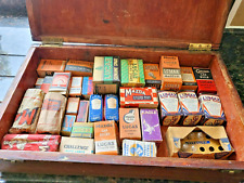 Vintage wooden box for sale  WHITLEY BAY
