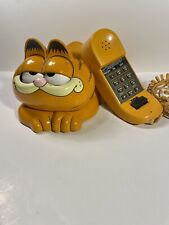 Usado, Telefone fixo Garfield (TYCO 1981) olhos abertos e fechados com aparelho. Vintage comprar usado  Enviando para Brazil