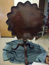 George II Antique Tilt Top Piecrust Table Solid Mahogany price is $3,200 obo  for sale  Shipping to South Africa