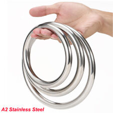 O-Rings de anel redondo de aço inoxidável resistente brilhante identificação sem costura 15mm-150mm A2 comprar usado  Enviando para Brazil