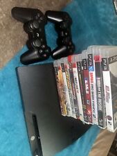 Sony PlayStation 3 - Slim 120GB Black Console Tested And Working. for sale  Shipping to South Africa