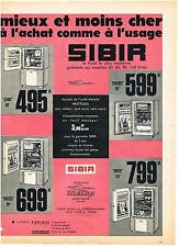 1959 advertising sibir d'occasion  Expédié en Belgium