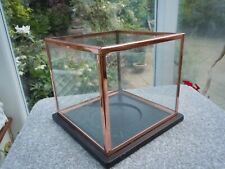 Glass copper display for sale  LEICESTER