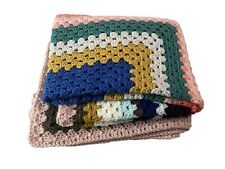 Multicolor crochet afghan for sale  Nine Mile Falls