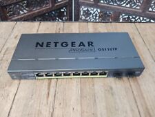 NETGEAR Pro Safe 8 Port Gigabit Ethernet Smart Switch GS110TP for sale  Shipping to South Africa