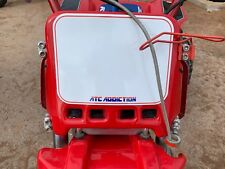 ATC Addiction - Front Number Plate in RED. Honda 3 Wheeler 250R 350X 200X Maier for sale  Shipping to Canada