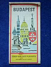 Budapest 1977 stadtplan gebraucht kaufen  Woltersdorf