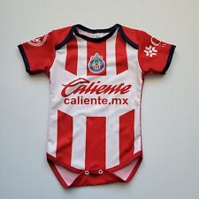 Camiseta deportiva de fútbol para bebé Chivas Home, camiseta de fútbol bebé segunda mano  Embacar hacia Argentina