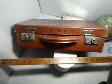 Vintage Meio Século Mala Maleta Satchel Armazenamento 14x 9 x4" Estado Decente comprar usado  Enviando para Brazil