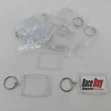 Qtd. 50 chaveiros acrílico transparente retangular foto chaveiro, usado comprar usado  Enviando para Brazil