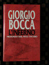 L'INFERNO - GIORGIO BOCCA - ARNOLDO MONDADORI EDITORE - 1992 usato  Castelvecchio Subequo
