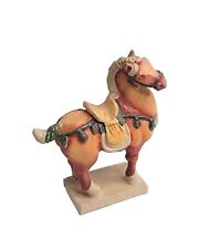 Estatueta Goebel Olszewski Miniatura Oriental Cavalo Tang Jardim Imperatriz 642-P comprar usado  Enviando para Brazil