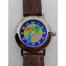 Usado, Boy London Pinwheel caleidoscópio multicolorido mostrador de arte vestível relógio estilo euro comprar usado  Enviando para Brazil