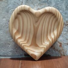 Wooden heart bowl for sale  Humble