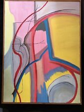 LISTED ARTIST painting ABSTRACT modernist EXPRESSIONISM fine art Dr. BEN Gross  for sale  Shipping to Canada