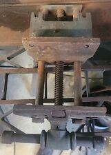 DESMOND STEPHAN W-7 Woodworking Undermount Bench Vice W/ Steel Handle, used for sale  Shipping to South Africa