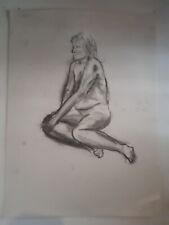 Used, Male nude charcoal for sale  BIRMINGHAM