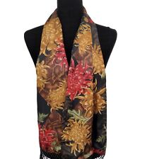 Satin scarf floral for sale  New Rochelle