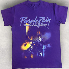 Usado, Camiseta Purple Rain Prince and the Revolution Manga Curta Tamanho Pequeno Roxa comprar usado  Enviando para Brazil