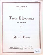 Elevations orgue sheet d'occasion  Expédié en Belgium