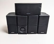 4 cubos dobles Bose Jewel y 1 altavoz horizontal central en negro se envían gratis segunda mano  Embacar hacia Argentina