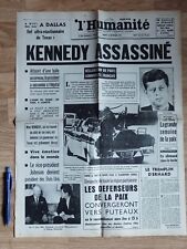 Kennedy assassine journal d'occasion  Lilles-Lomme